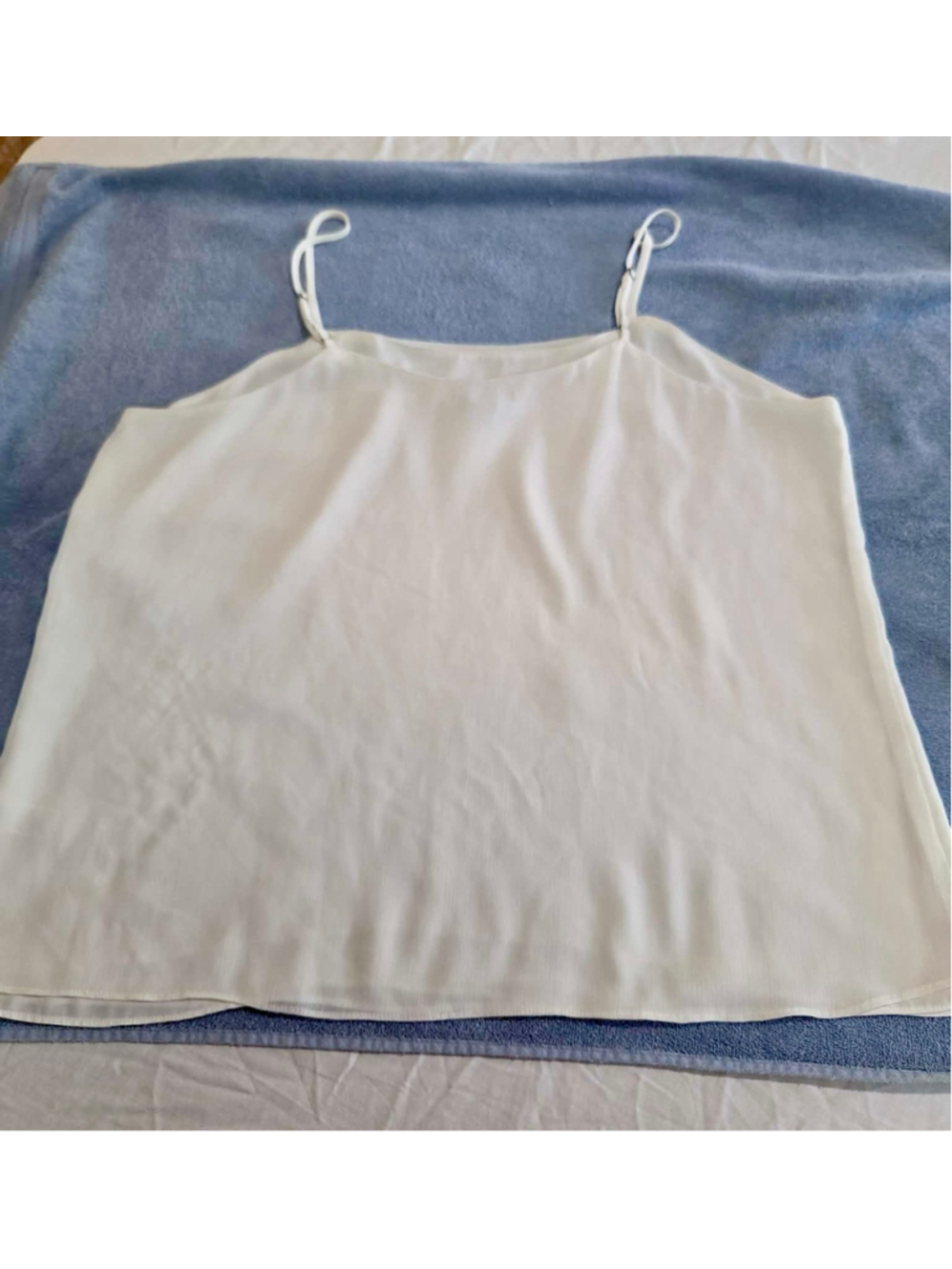 Jones New York Women’s XL White Spaghetti Strap Camisole Top